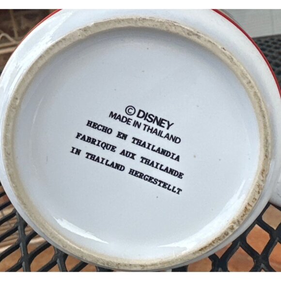 Disney's Mickey Mouse Multicolored Novelty Ceramic Mug 12 oz. 4" Tall - Picture 6 of 15